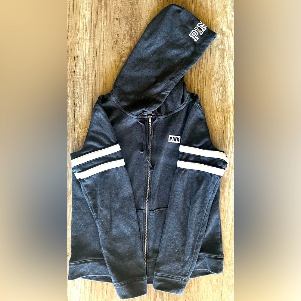 Victoria’s Secret Pink Sweater Zip Up Hoodie